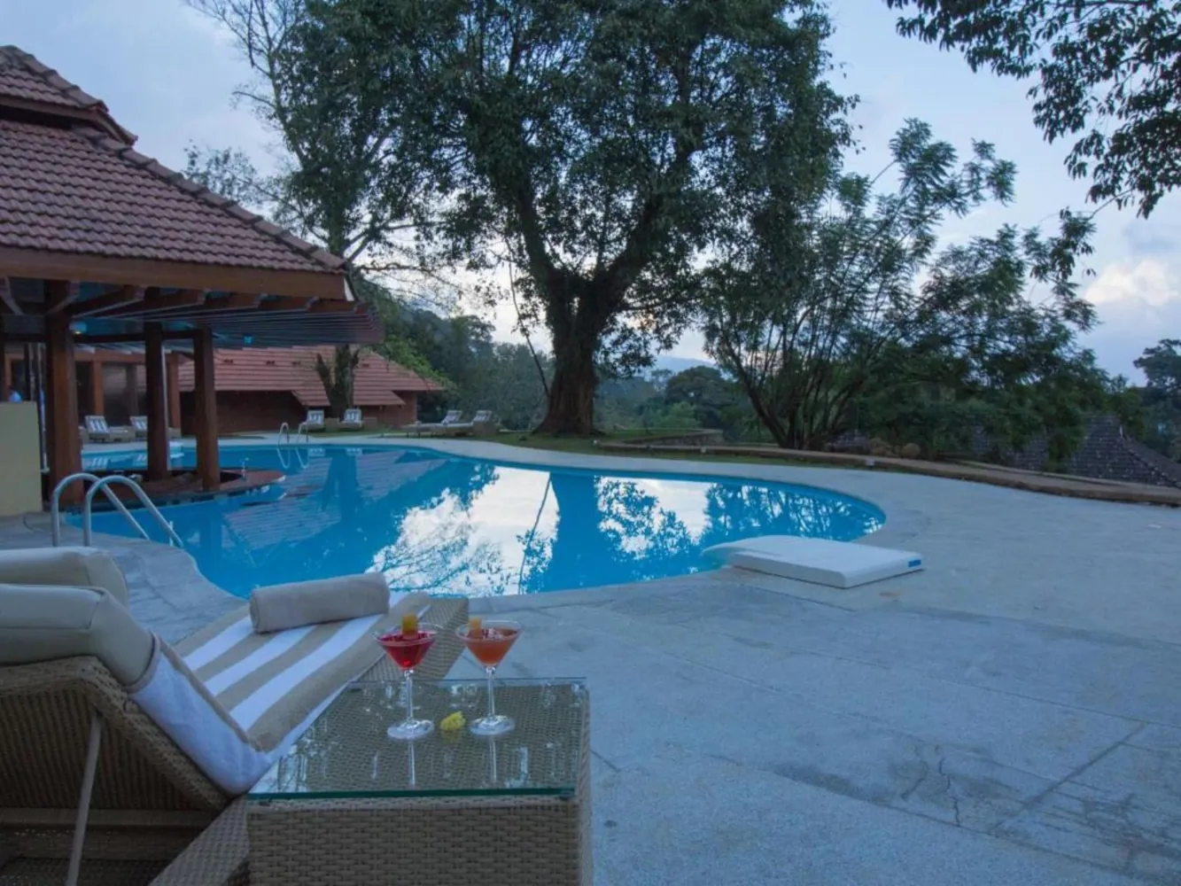 Resort surroundings in Coorg